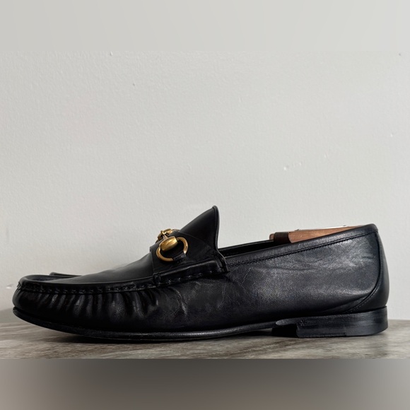 GUCCI 1953 Horsebit Leather Loafer Black Leather 9/ 9.5 US $1000 Brixton Jordaan main image 10